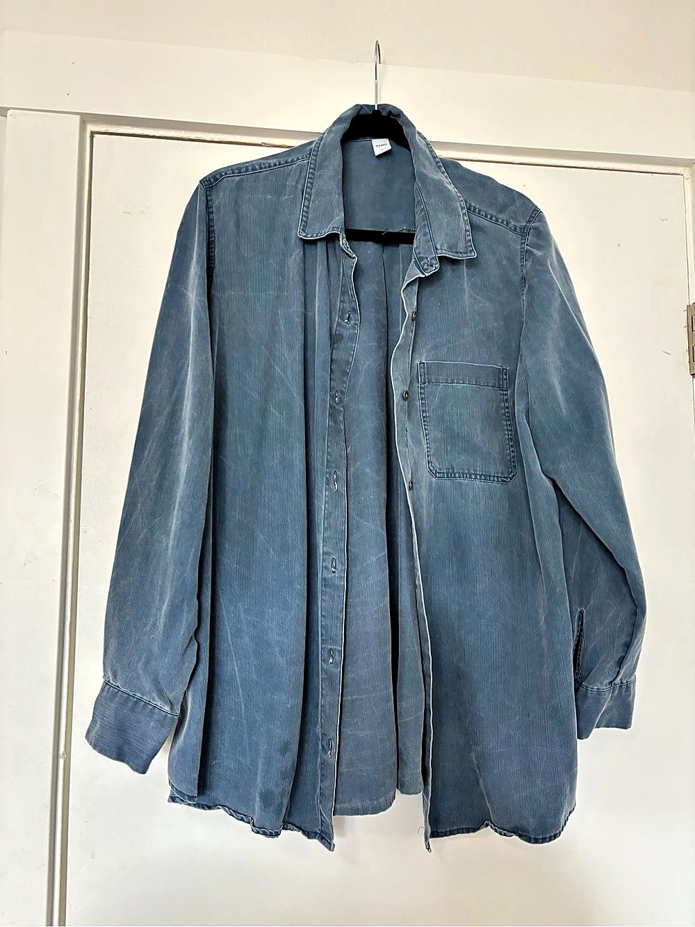 Blue Button Down Shirt XL